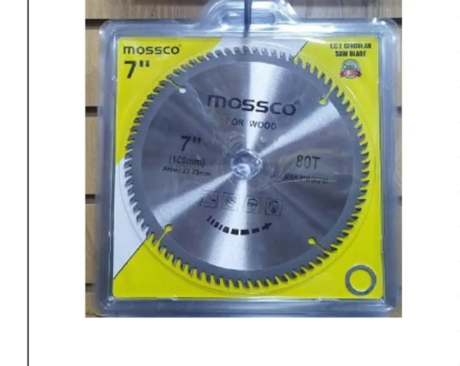 Yog'och uchun pilla diski qattiq metall MOSSCO 255 120T