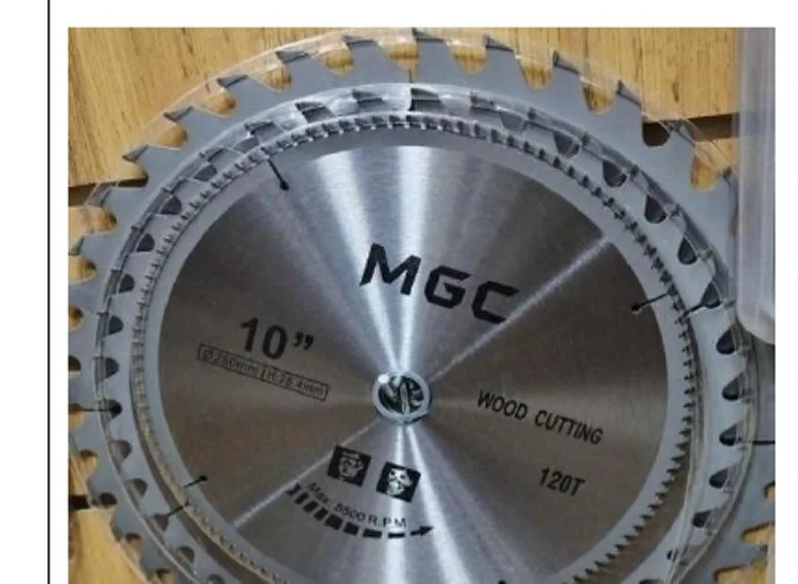 MGC MOSSCO 110×40T 20mm yog'och uchun tarakkali disk