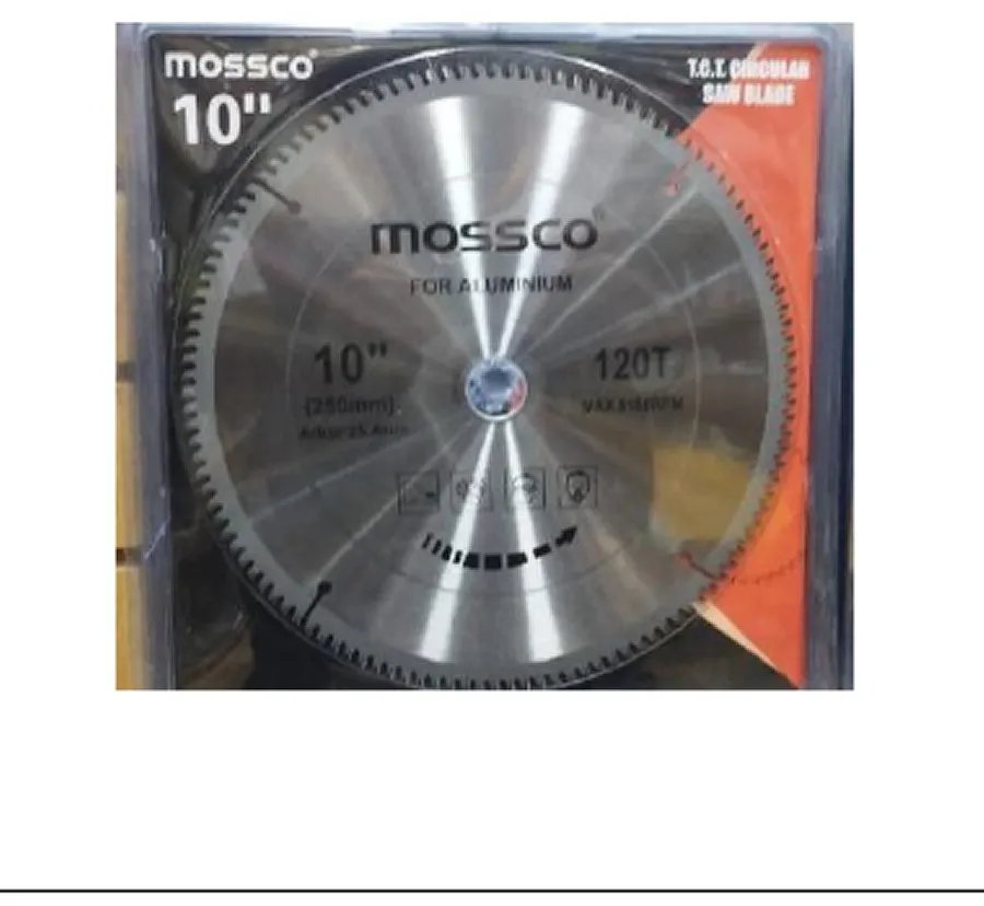 MOSSCO 355 120T qattiq qo'lliqli alyuminiy uchun pila diski