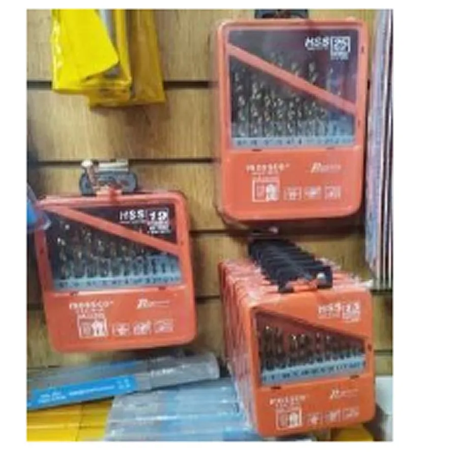 Metall uchun kobalt M35 MOSSCO burg to'plami, 19 ta