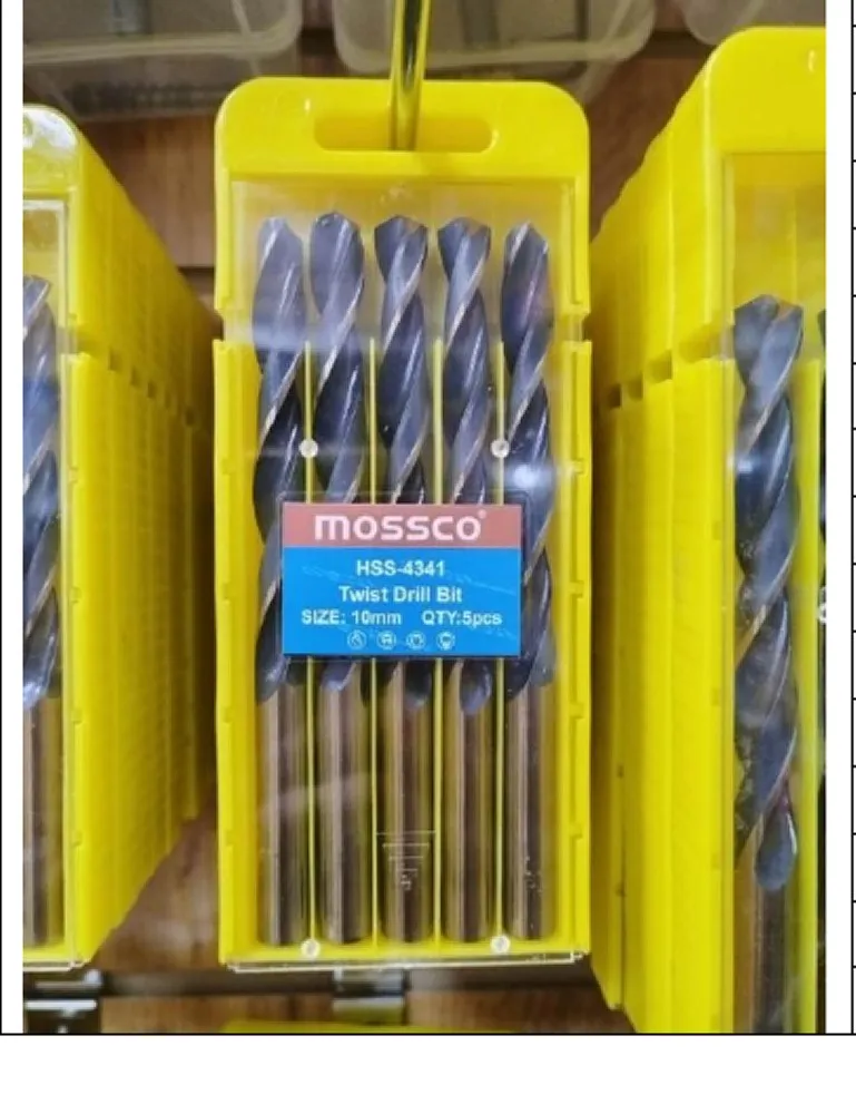 MOSSCO HSS-4341 metall uchun mara 10 mm