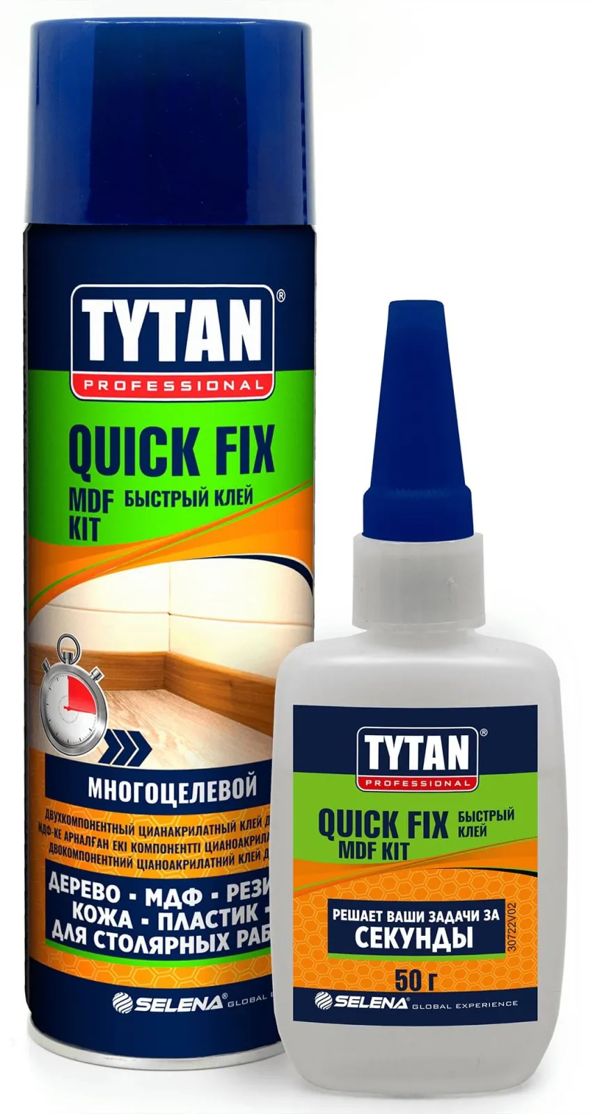 TYTAN Universal sekundli ikki komponentli yopishqoq, 100 gr / 25 ml